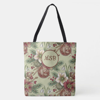 Kerst Brei Ambachtstas Tote Bag