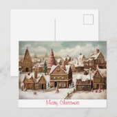  kerst briefkaart (Voorkant / Achterkant)