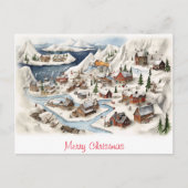 kerst briefkaart (Voorkant)