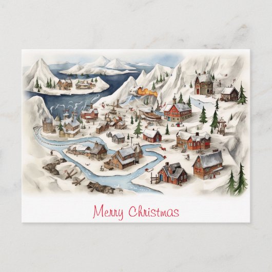  kerst briefkaart (Voorkant)