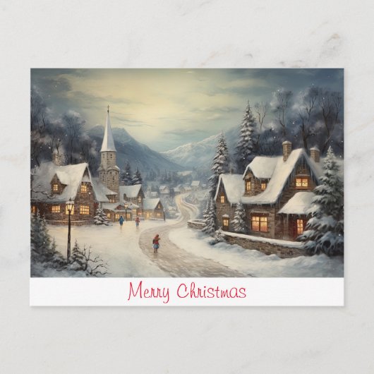  kerst briefkaart (Voorkant)