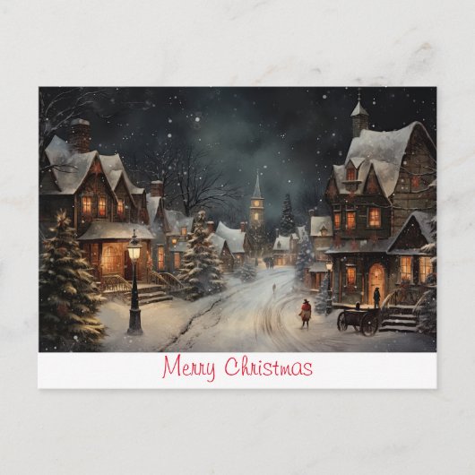  kerst briefkaart (Voorkant)