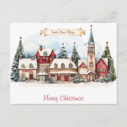  kerst briefkaart (Voorkant)