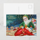 kerst briefkaart (Voorkant / Achterkant)