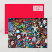 Kerst, briefkaart (Voorkant / Achterkant)