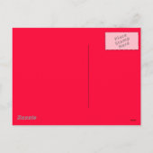 Kerst, briefkaart (Achterkant)