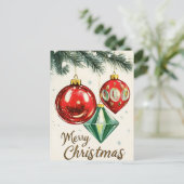  kerst briefkaart (Staand voorkant)