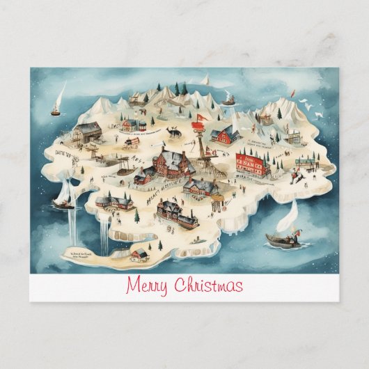  kerst briefkaart (Voorkant)