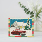 kerst briefkaart (Staand voorkant)