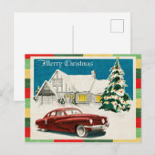 kerst briefkaart (Voorkant / Achterkant)