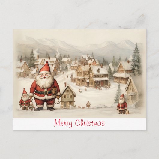  kerst briefkaart (Voorkant)