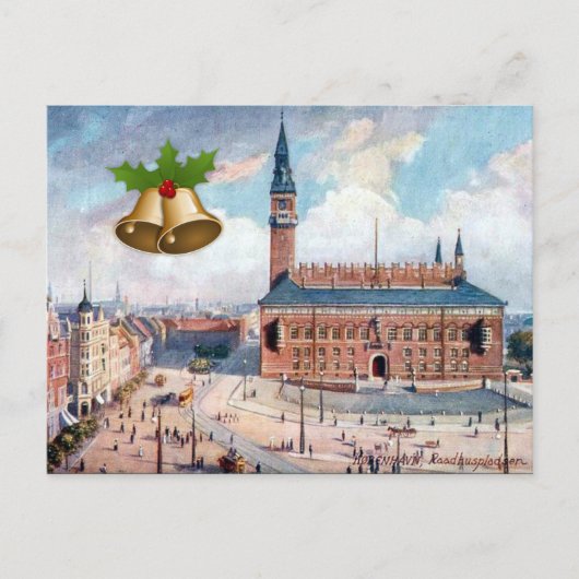 Kerst Briefkaart - Kopenhagen (Voorkant)