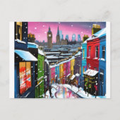 Kerst Briefkaart - Londen (Voorkant)