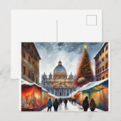 Kerst Briefkaart - Londen (Voorkant / Achterkant)