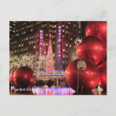Kerst Briefkaart NYC - New York (Voorkant)