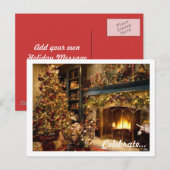 Kerst Briefkaart (SJABLOON) (Voorkant / Achterkant)