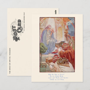 Kerst Briefkaart - Wijze Mannen