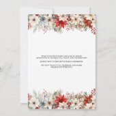 Kerst Bruids Tea Party Vrijgezellenfeest Vakantie Kaart (Achterkant)