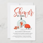 Kerst Bruiloft Bridal Shower Uitnodiging per Post (Voorkant)