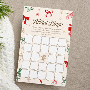 Kerst Bruiloft Feest Bingo Spel