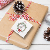 Kerst Bruiloft Feest Met Kerstsfeer Bedankjes Labels