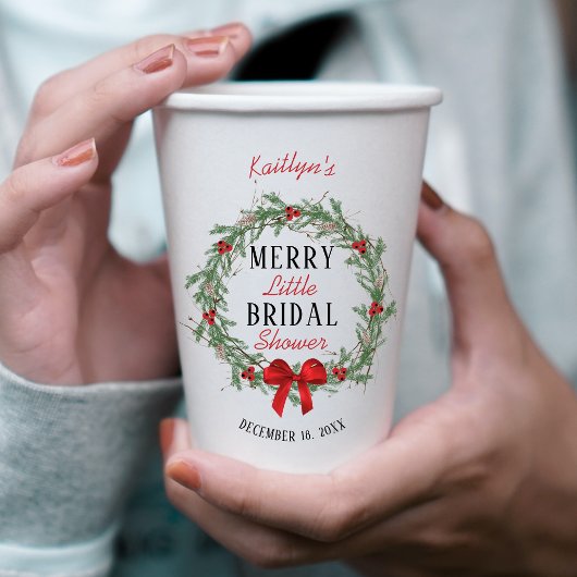 Kerst Bruiloft Feestje Papieren Bekers