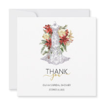 Kerst bruiloft jurk Vrijgezellenfeest dank u