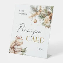 Kerst Bruiloft Shower Recept Aanvraag Tafel