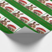 KERST BULLDOG VAKANTIE INPAKPAPIER (Hoek)