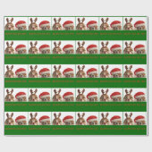 KERST BULLDOG VAKANTIE INPAKPAPIER (Vlak)