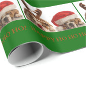 KERST BULLDOG VAKANTIE INPAKPAPIER (Rol Hoek)