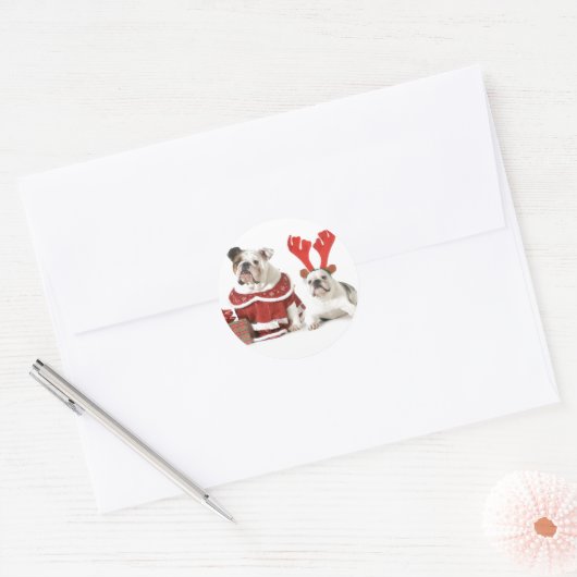 KERST BULLDOGS STICKERS (Envelop)