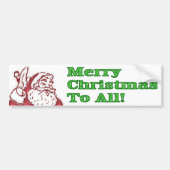 Kerst bumpersticker (Voorkant)
