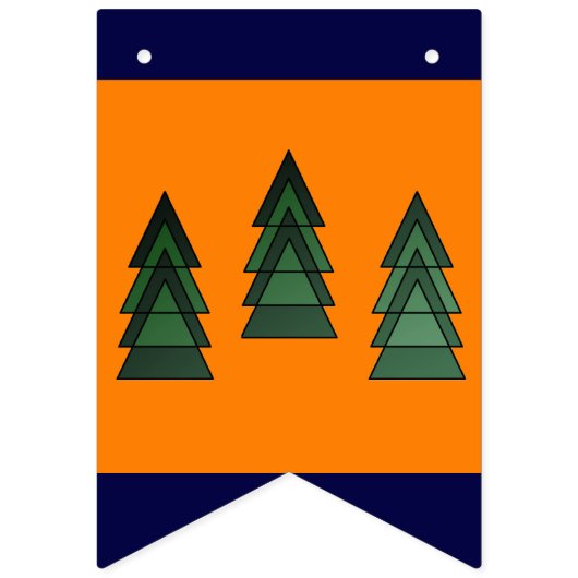 Kerst bunting vlaggen van dalDesignNZ Vlaggetjes (Eerste vlag)