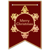 Kerst bunting vlaggen van dalDesignNZ Vlaggetjes (Eerste vlag)