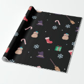 kerst buona befana cadeaupapier (Uitgerold)