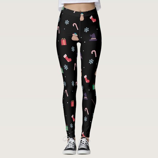 kerst buona befana leggings (Voorkant)
