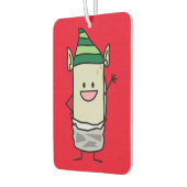 Kerst Burrito Elf ears pet Hallo Waving Luchtverfrisser (Links)