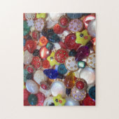 Kerst Button Puzzel Legpuzzel (Verticaal)