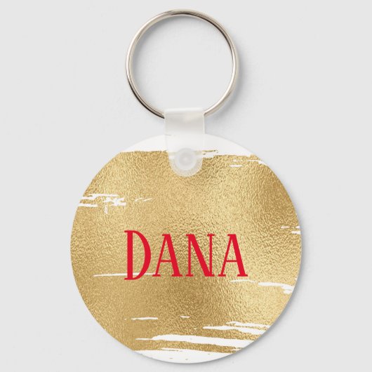 Kerst Button sleutelhanger Dk bruin haar Notenkrak (Achterkant)