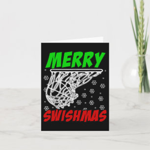 Kerst Bysketbyll Vrolijke Swishmas Santa Xmas Gif Kaart