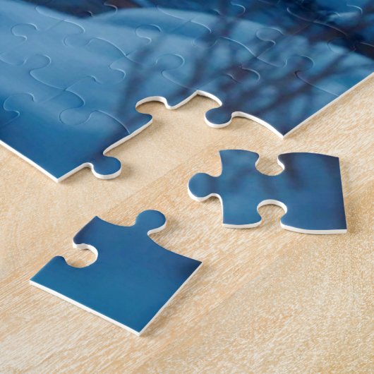 Kerst Cabin Puzzel (Zijkant)