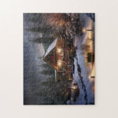 Kerst Cabine Kerstpuzzel Vakantie Gift Idee Legpuzzel (Verticaal)