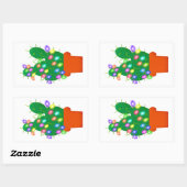 Kerst Cactus Stickers (Vel)