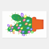 Kerst Cactus Stickers (Voorkant)