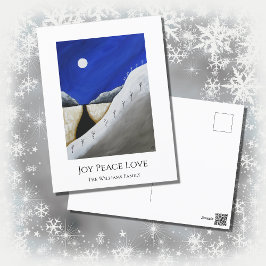 Kerst-Cactus-woestijn - zuidwesten Feestdagenkaart