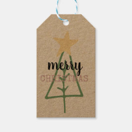 Kerst cadeau Label. Vakantie Label, Modern Christm Cadeaulabel