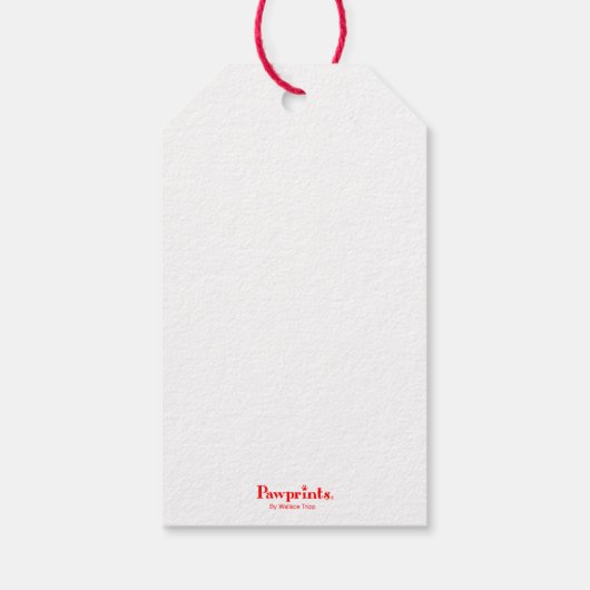 Kerst cadeau otter cadeau Labels Cadeaulabel (Achterkant)