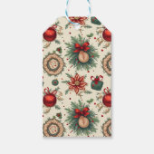 Kerst cadeau tags cadeaulabel (Voorkant)