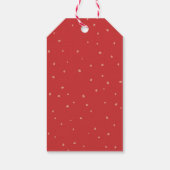 Kerst cadeau tags - lelijke trui cadeaulabel (Achterkant)